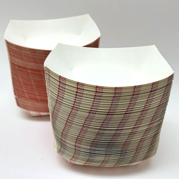 500 Ct Disposable Paper Food Boat Tray Plates Basket Containers Concession BBQ