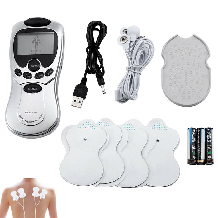 Tens Unit Machine Muscle Stimulator Electric Pulse Massager Therapy Pain  Relief