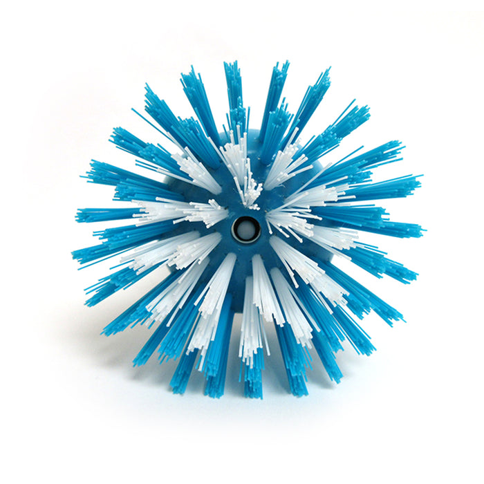 2 Scrubber Soap Dispense Palm Wash Brush Cleaning Pan Pot Dish Bowl Kitchen Tool