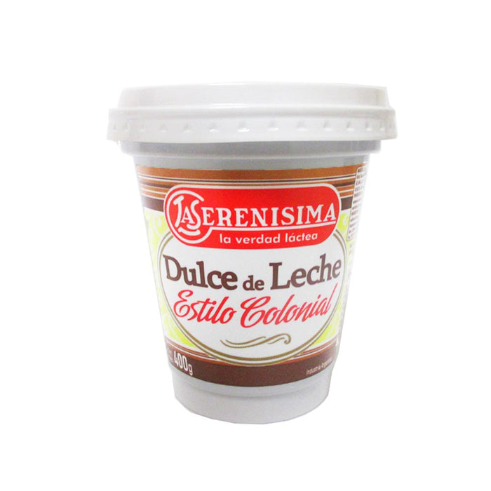 6 Dulce De Leche La Serenisima Spread Jar Arequipe Cajeta 400g 14oz Milk Caramel