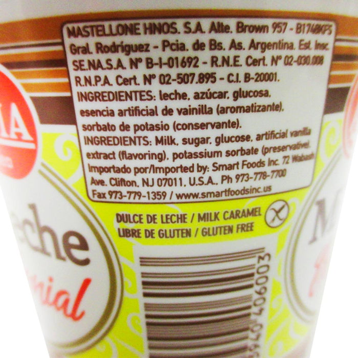 6 Dulce De Leche La Serenisima Spread Jar Arequipe Cajeta 400g 14oz Milk Caramel