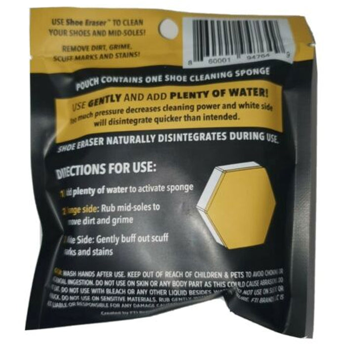 4 Pc Scuff Erasing Shoe Cleaner White Sole Sneaker Cleaning Sponge Remove Dirt