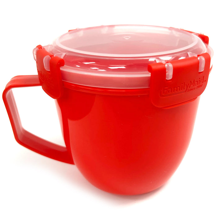 6 Pc Food Containers Bowl Soup Coffee Mugs Cup 32oz Microwave Safe Food BPA Free
