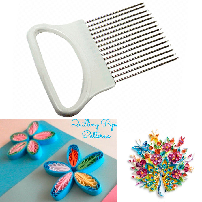Cloud Paper Quilling Comb Tool Plastic Holder Craft Tool DIY Accessory Supply