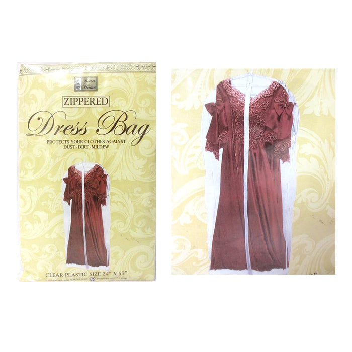 12 Lot Dress Garment Storage Bag 53" Protect Suit Cover Gown Storage Dust Travel