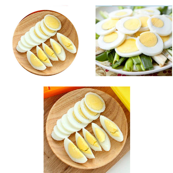 Boiled Egg Slicer Tool Mushroom Kitchen Cutter Cheese Mold Tool Cut Sectioner
