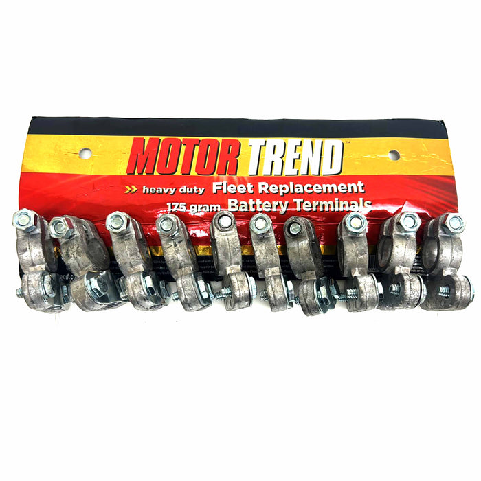 10 Pc Heavy Duty Battery Terminals HD Fleet Replacement Top Post Mount Auto Car