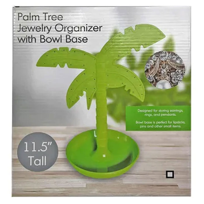 1 Jewelry Palm Tree Stand Holder Organizer Display Stud Earrings Necklace Rings