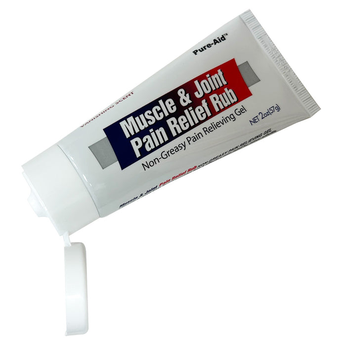 Muscle & Joint Pain Relief Rub Gel Fast Relive Menthol Arthritis Sore Bruise 2oz