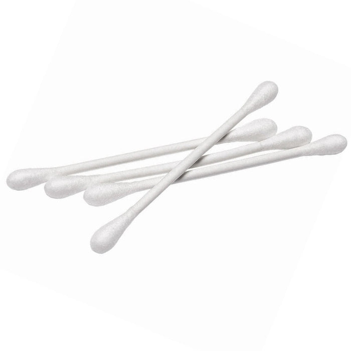 500ct Cotton Swabs Double Round Tipped Applicator Q Tip Safety Ear Wax Remover