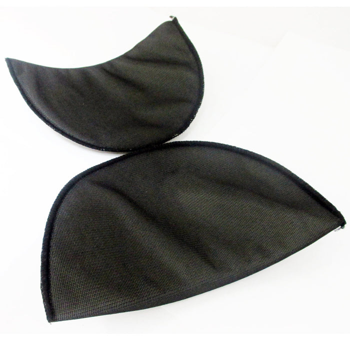 3 Pair Shoulder Pads Foam Non Slip Black Bra Strap Cushion Relief Comfort Lady