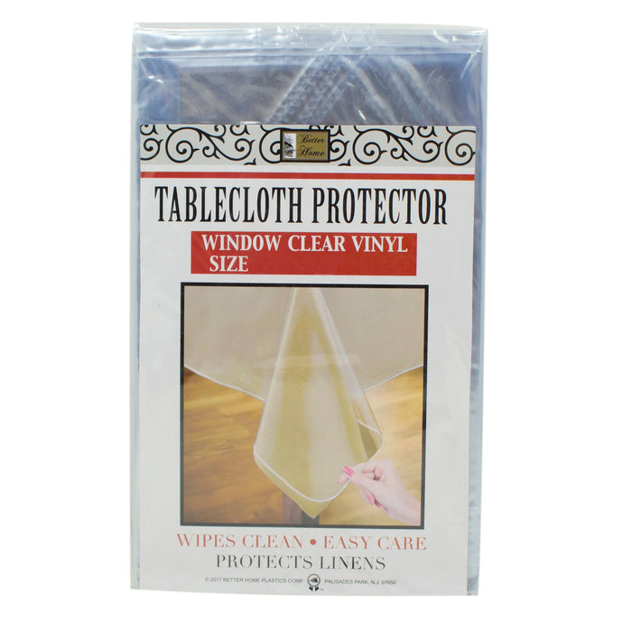 Heavy Duty Vinyl Clear Oval Tablecloth Cover Waterproof Protector Table 60X90