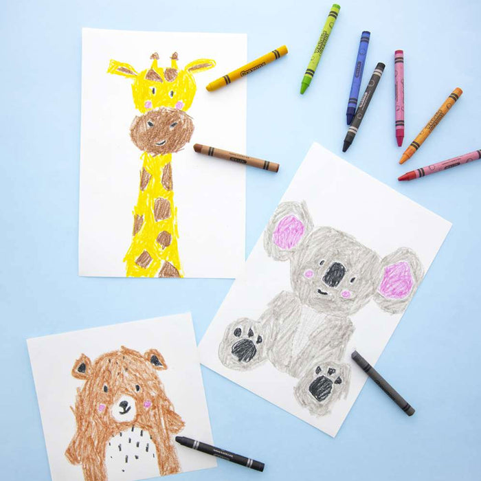 32ct Premium Crayons Vibrant Brilliant Colors Coloring Kids School Supplies 2pk