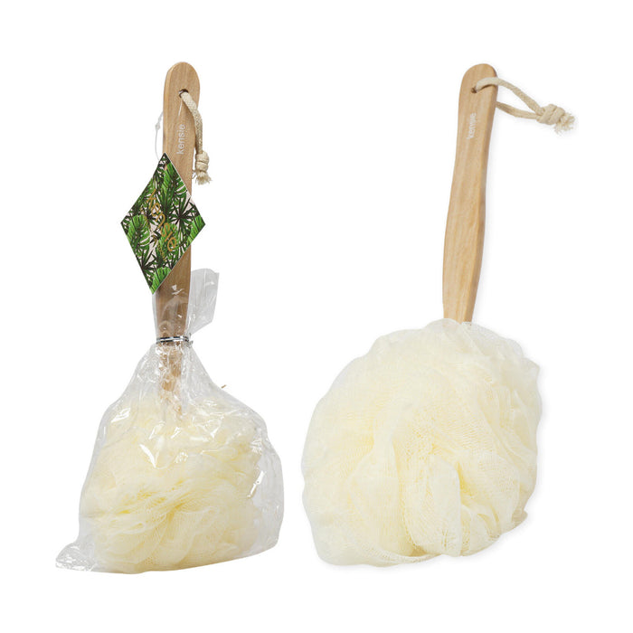 Loofah Sponge Back Scrubber Long Handled Exfoliating Spa Bath Shower Body Brush