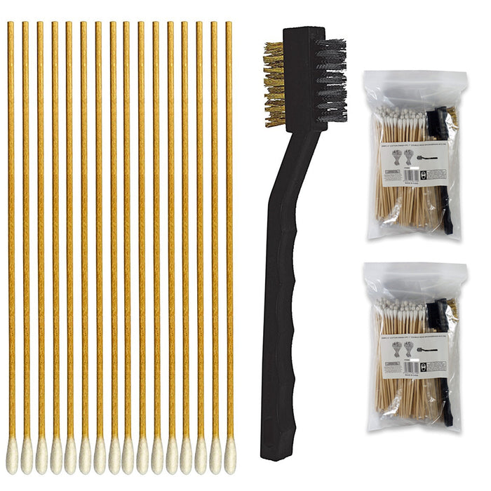 400Pc Cotton Swab Applicator Q-tip Swabs 6in Extra Long Wood Handle Sturdy Brush