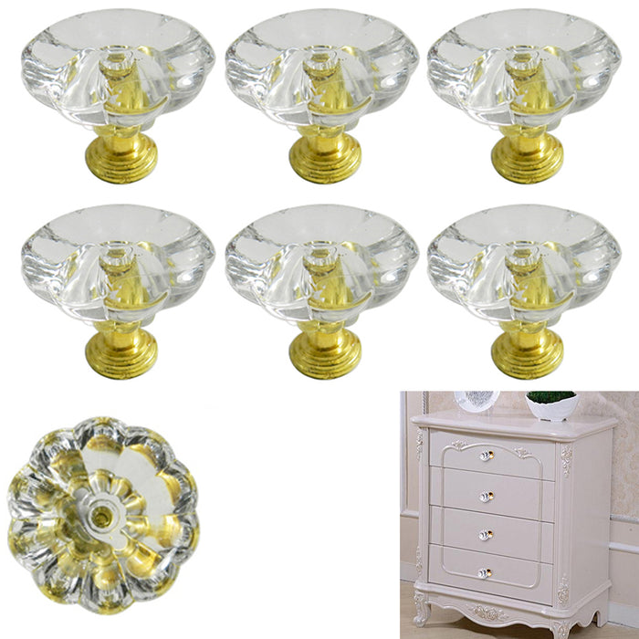 8 Pc Cabinet Door Knob Gold Diamond Dresser Chest Drawer Pull Handles AllTopBargains 8 Pc Cabinet Door Knob Gold Diamond Dresser Chest Drawer Pull Handles AllTopBargains