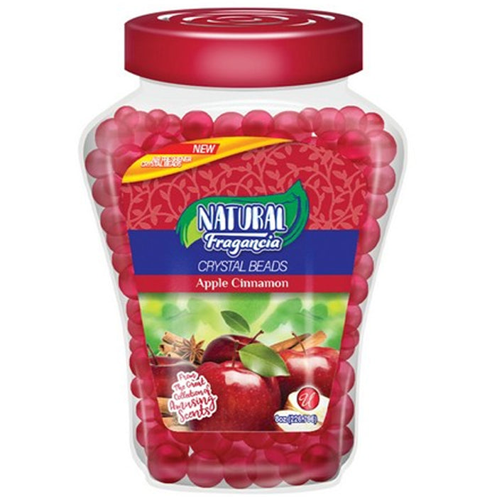 4pk Odor Eliminator Car Pet Gel Beads Air Freshener Apple Cinnamon Scent 8 Oz ea