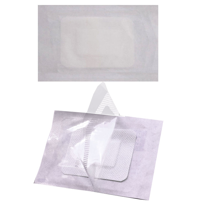 24 Pc Sterile Adhesive Bandage Dressing Pads First Aid Wound Care Soft Non Stick