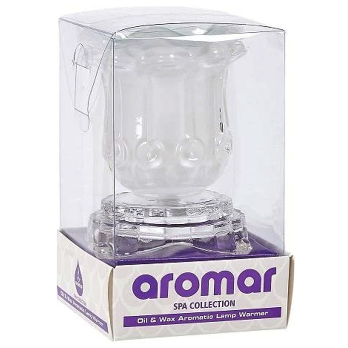 Electric Oil Burner Crystal Glass Lamp Tart Warmer Fragrance Diffuser Dimmable
