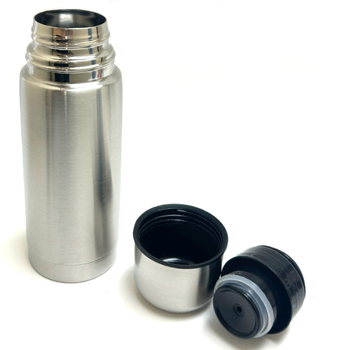 2 Stainless Steel Vacuum Flask Bottle Thermo Hot Cold Tea Coffee Insulated 12oz