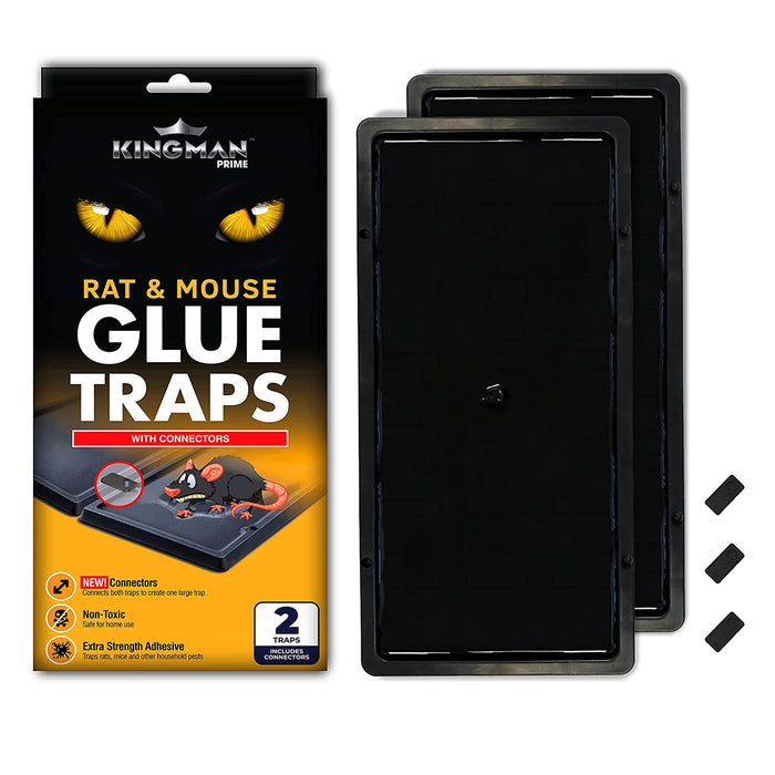 4 Mouse Traps Glue Super Sticky Board Non Toxic Mice Rat Large EPA 84233-KOR-001