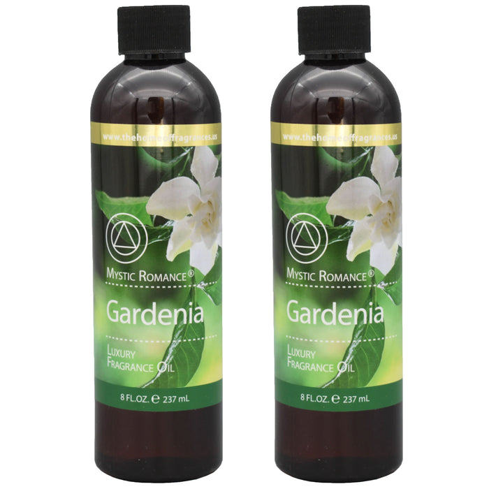 2 X Gardenia Scent Fragrance Oil Flower Floral Aroma Burner Warmer Diffuser 8oz