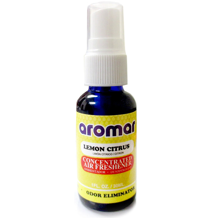 1 Lemon Citrus Air Freshener Spray Concentrated Home Car Room Odor Eliminator