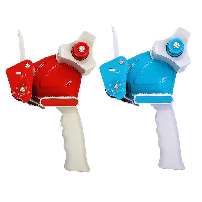 6 Heavy Duty Tape Gun Dispenser Packing Machine Shipping Grip Roll Sealer Cutter