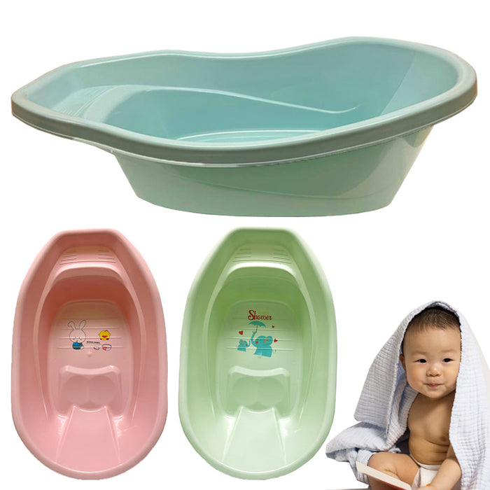 1 Baby Bath Tub Infant Bathtub Comfortable Toddler Newborn Wash Bathing Support
