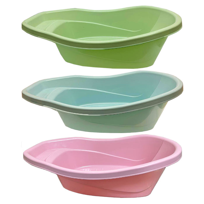 1 Baby Bath Tub Infant Bathtub Comfortable Toddler Newborn Wash Bathing Support