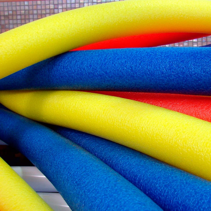 6 Pack Jumbo Foam Pool Noodles 56" x Swimming Therapy Multi Purpose Floatie New