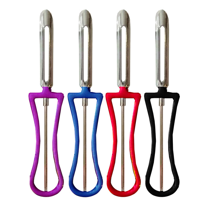 2 X Vegetable Fruit Peeler Stainless Steel Blade Slicer Grater Swiss Cutter Tool