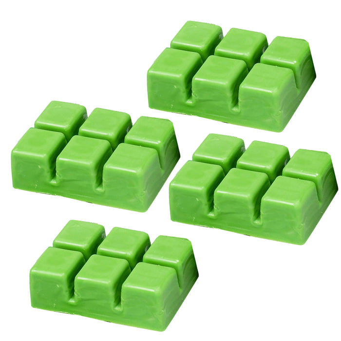 4 Pk Coconut Lime Scented Tarts Cubes Wax Melts Candle Warmers Fragrance 2.5oz