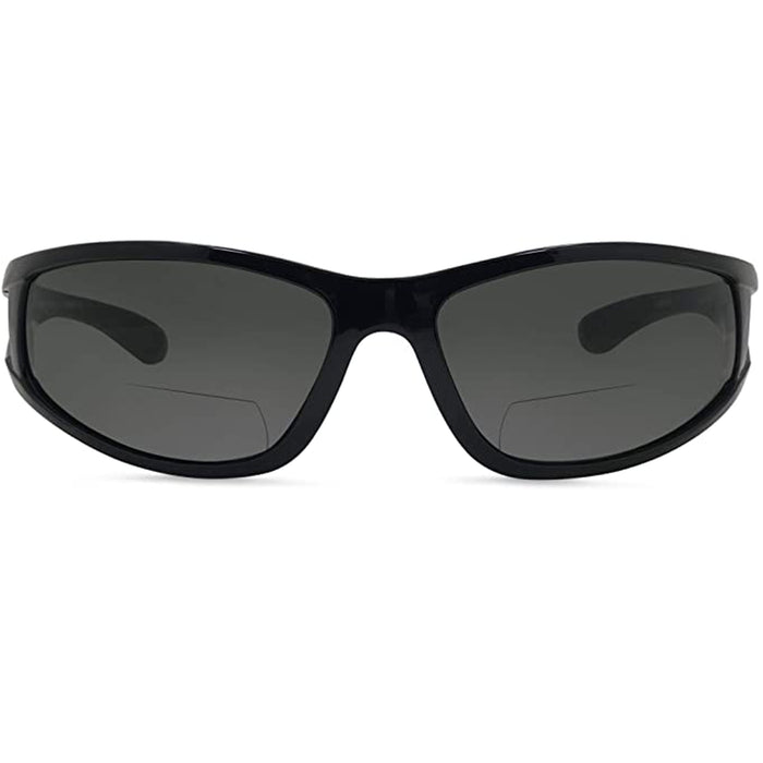 2 Pc Bifocal Vision Reader Reading Glasses Sunglasses UV Black +2.00 Sun Reading