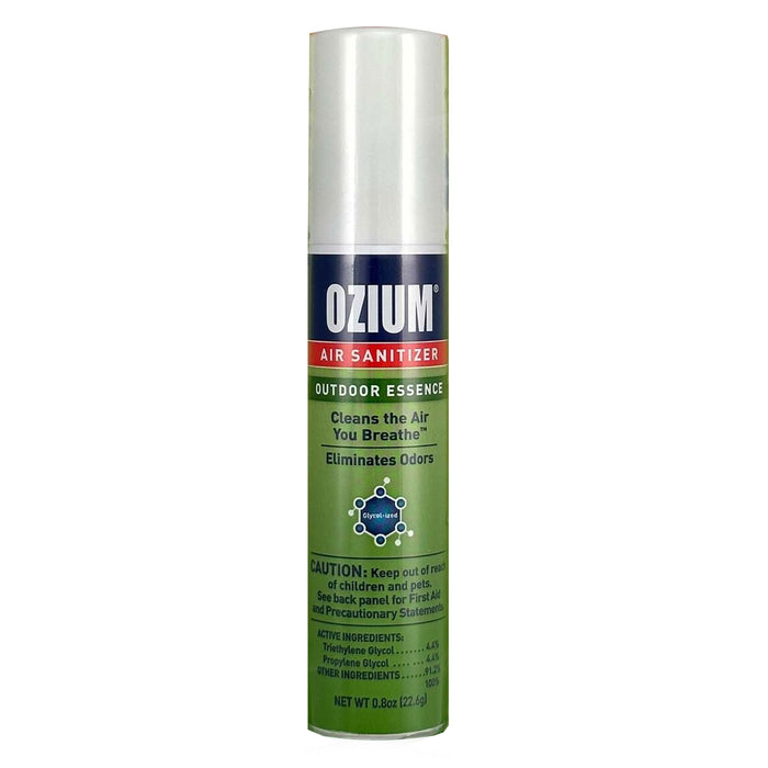 1 Ozium Air Sanitizer Freshener Odor Eliminator Outdoor Essence Scent 0.08oz