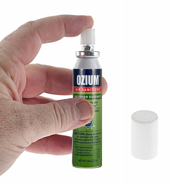 6 Ozium Air Sanitizer Spray Eliminate Odors Fresh Aroma Outdoor Essence 0.08oz