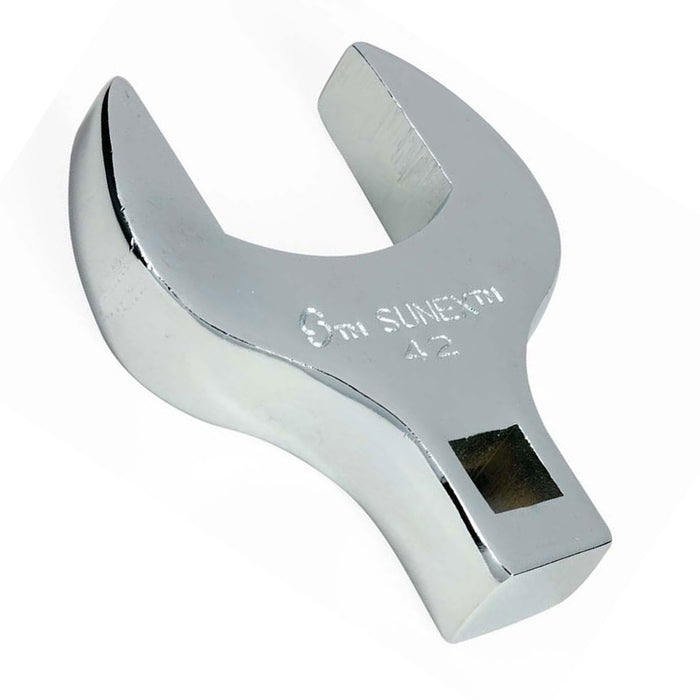 4 Pc Jumbo Crowfoot Wrench 42MM Ratchet Attachment Straight Open End 1/2" Drive