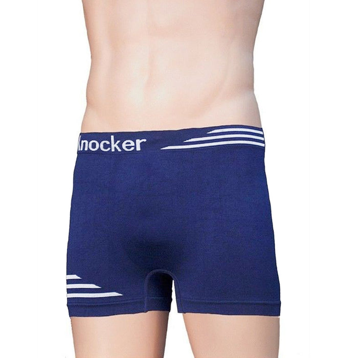 3 Pack Mens Seamless Boxers Briefs Microfiber Underwear Knocker Comfort Stretch
