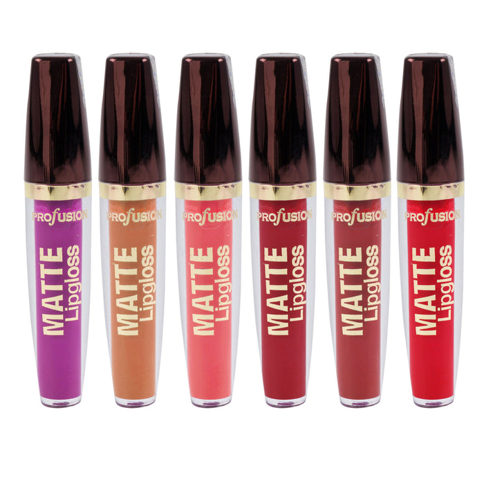 2 Pc Lip Gloss Matte Liquid Cream Lips Balm Beauty Cosmetic Bold Lipstick 0.21oz