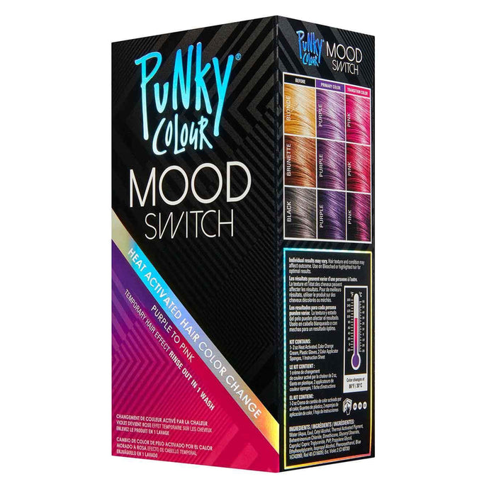 1 Pk Hair Dye Punky Colour Mood Switch Purple to Pink Temporary Coloring Rinse