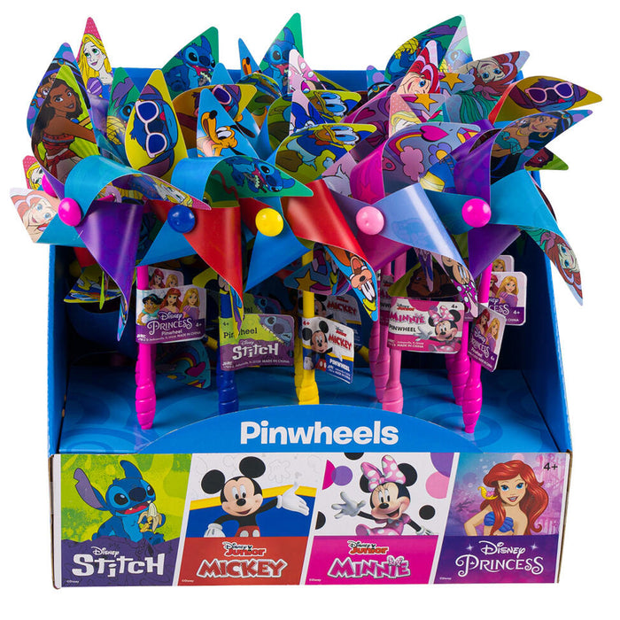 Disney Pinwheels 4 Kids Toy Pinwheels Disney Character Windmill Spinner Outdoor Garden ...