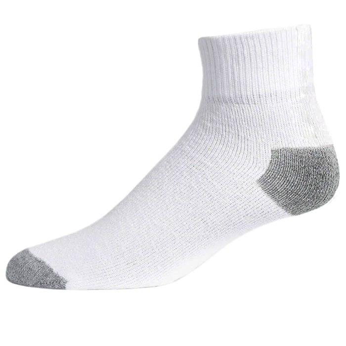 4 Pairs Mens Classic Ankle Socks Athletic Sports Running Crew Cotton Socks 10-13