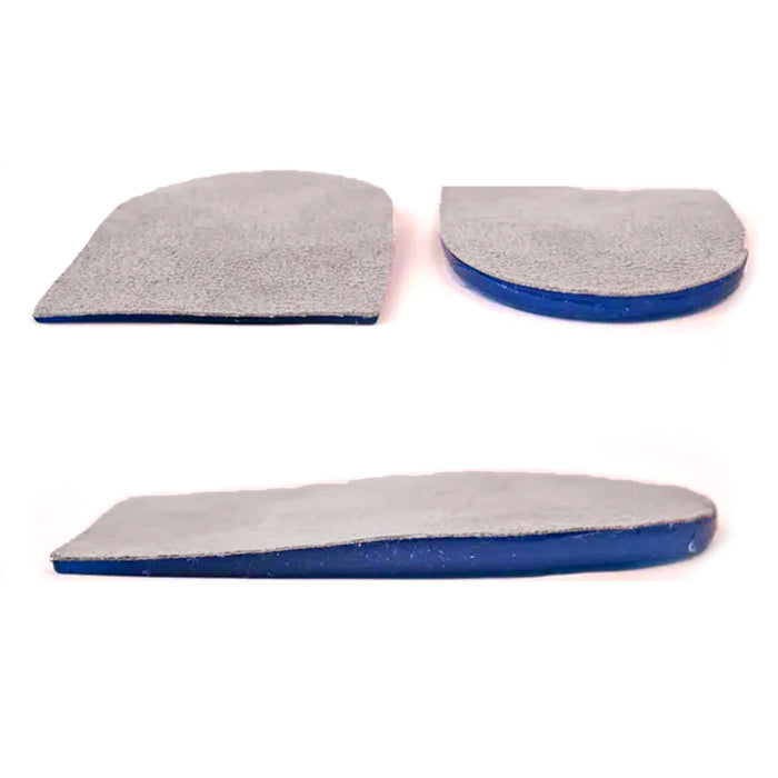 2 Pairs Men's Gel Heel Cushion Inserts Half Sole Insoles Pad Comfort Sizes 8-13