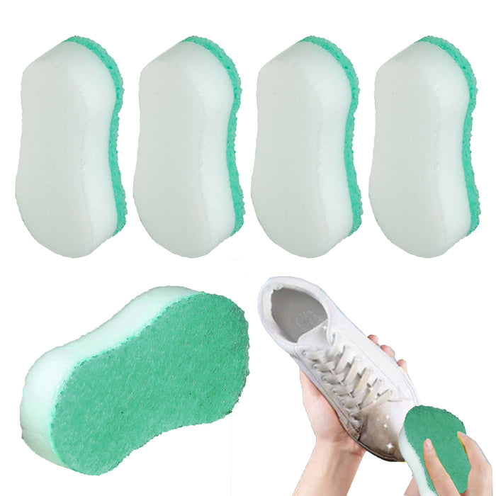 2 Pack Best Shoe Shine Sponge Polish Brush Boots Cleaner Shoe