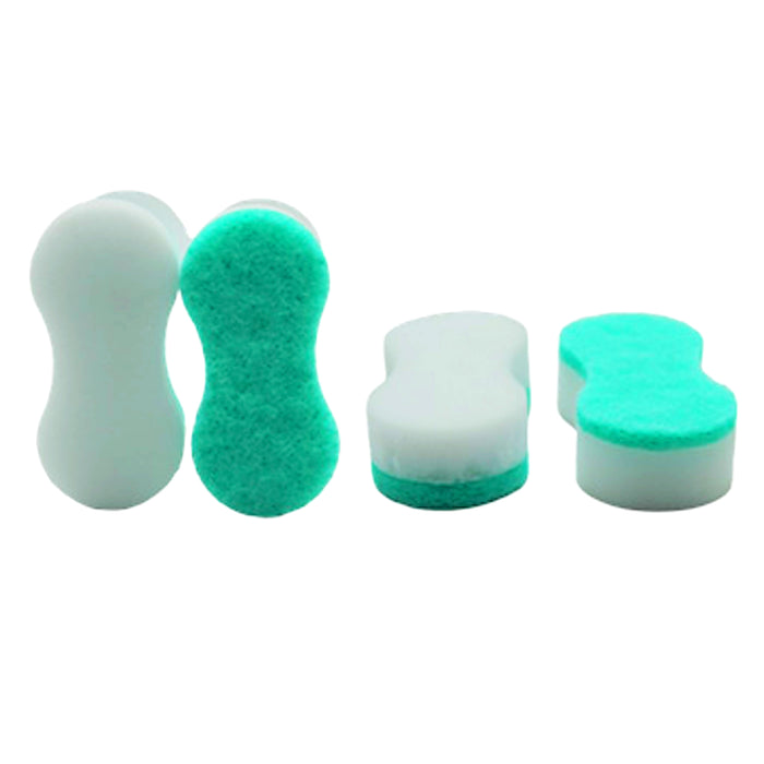 4 Pack Shoe Cleaner Shine Sponge Polish Brush Boots Cleaner Polishing Sponges