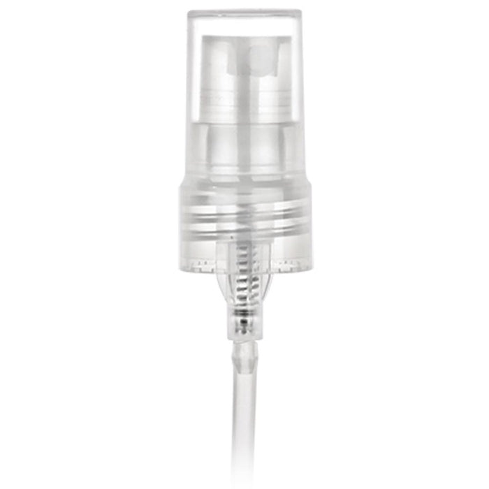 5 Clear Plastic 2 OZ PET Empty Spray Bottles Refill Mist Pump Travel TSA Reuse