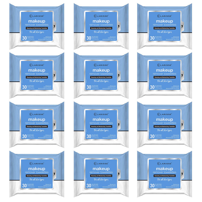 360ct Moisturizing Makeup Remover Wipes Facial Cleaning Cleansing Towelettes