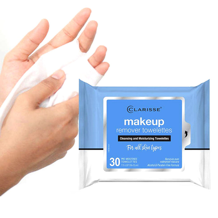 360ct Moisturizing Makeup Remover Wipes Facial Cleaning Cleansing Towelettes