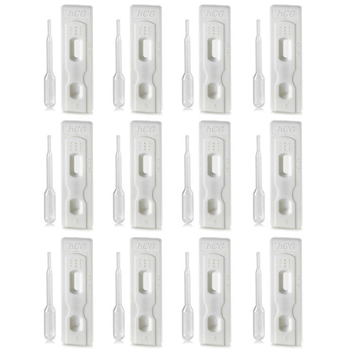 12 Pk Rapid Detection Pregnancy Tests HCG Strips 99% Accurate At Home Results