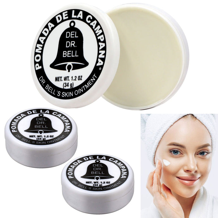 2 Pc Dr. Bells Pomada De La Campana Pomade Skin Ointment Cream Emollient 1.2oz
